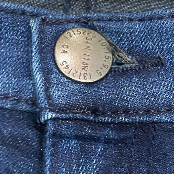 CURRENT/ELLIOTT Dark Wash Jeans Size 26 “The Ankle Skinny” Ridgeway Blue - Picture 8 of 11